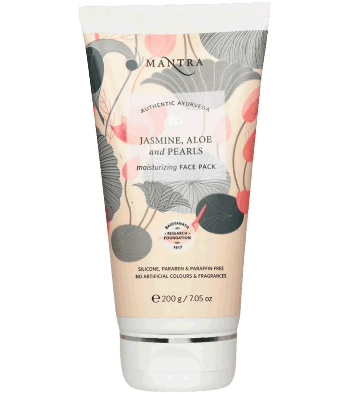 Mantra Jasmine Aloe and Pearls Moisturizing Face Pack 200g