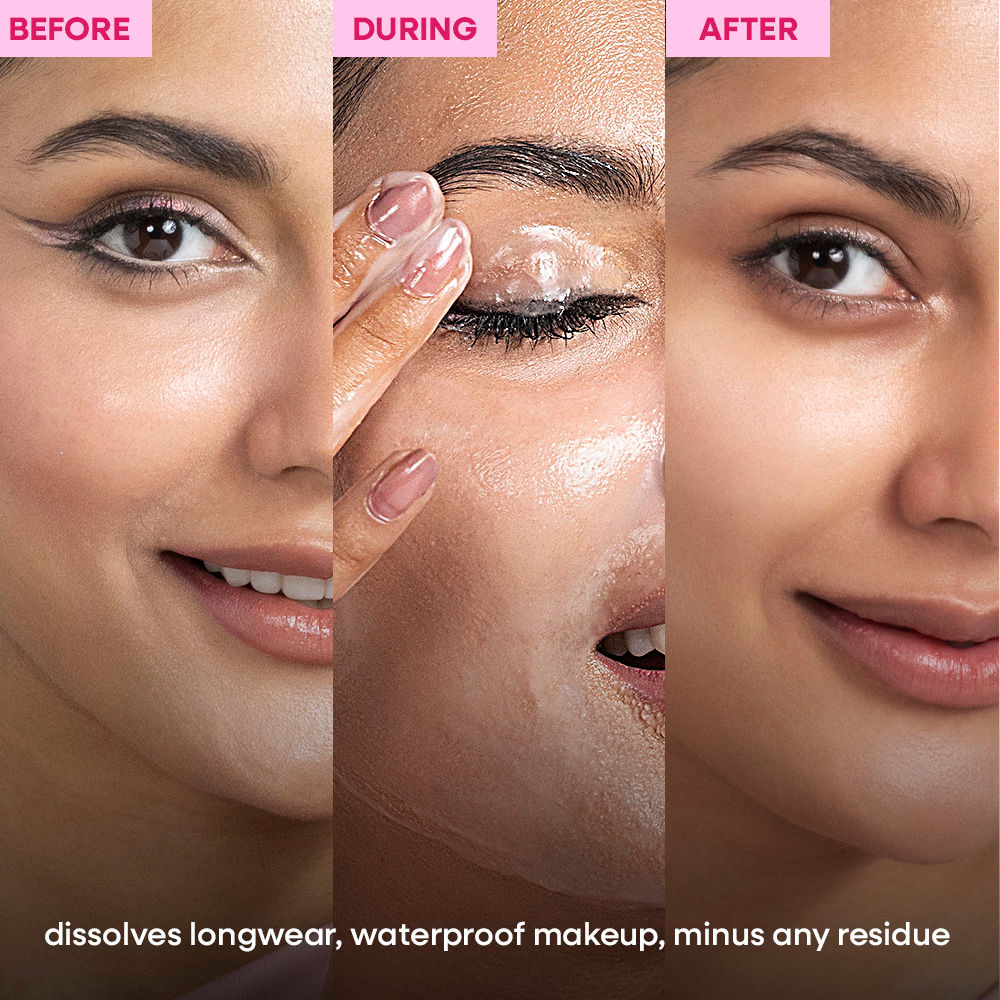 Nykaa Skin Makeup Melter Cleansing Balm – Removes Waterproof Makeup, Excess Oil & Unclogs Pores 48g