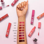 Nykaa Lip Grip No-Transfer Gloss Intense Shine Liquid Lipstick Gloss Intense Shine Liquid Lipstick 2ml