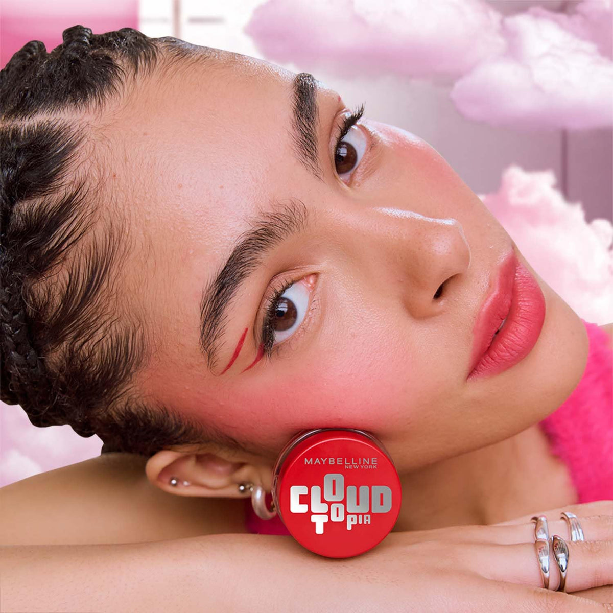 Maybelline Cloudtopia Cheek & Lip Mousse Blush | Lightweight, Pigmented Mousse 5g