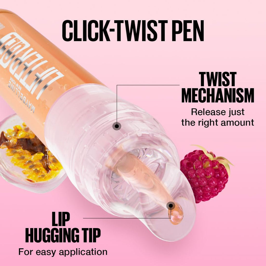 Maybelline New York Lifter Gel Lip Oil In Gel, Sugar Spritz, 6.6ml