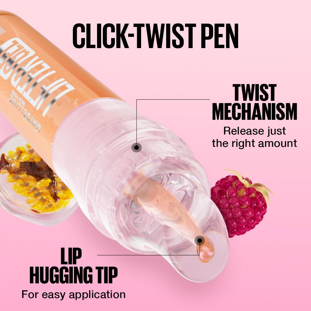 Maybelline New York Lifter Gel Lip Oil In Gel, Sugar Spritz, 6.6ml