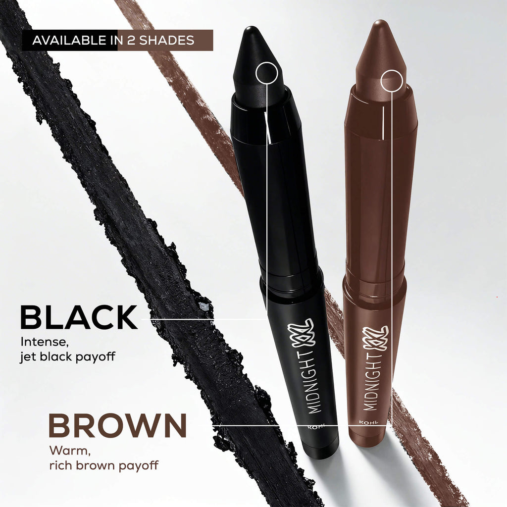 RENEE Midnight XXL Waterproof & Smudge-proof Kohl With Sharpener 1.5g
