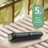 Philips 10-In-1 3000 Series Multipurpose Trimmer for Face & Body for Men MG3931-15