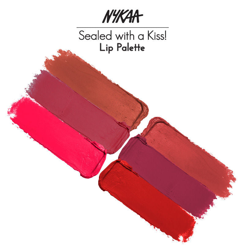 Nykaa Sealed with a Kiss! Lipstick Palette - Bold n Beautiful 04 (9gm)