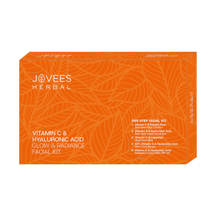 Jovees Vitamin C & Hyaluronic Acid Glow & Radiance Big Facial Kit