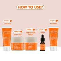 Jovees Vitamin C & Hyaluronic Acid Glow & Radiance Big Facial Kit