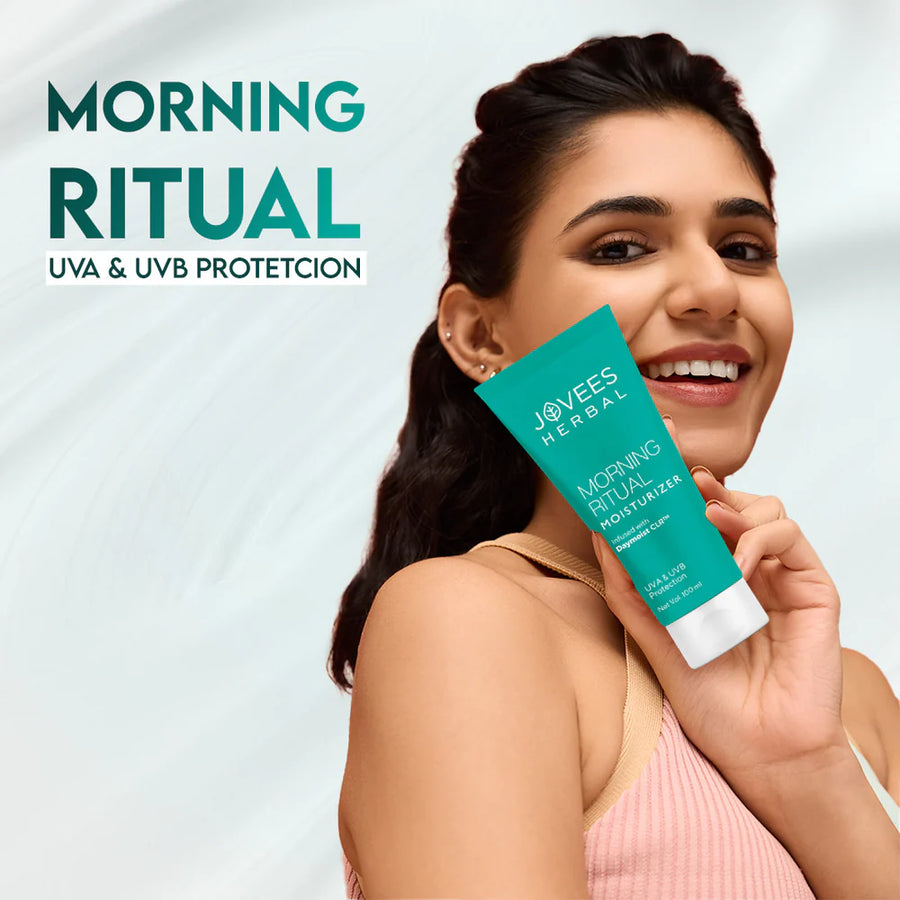 Jovees Morning Ritual Moisturizer Infused with Daymoist CLR | Prevents Dark Spots 100ml