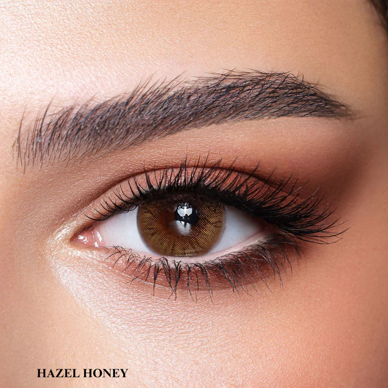 Bella One Day Collection Color Contact Lens - Hazel Honey (10 lens/box)