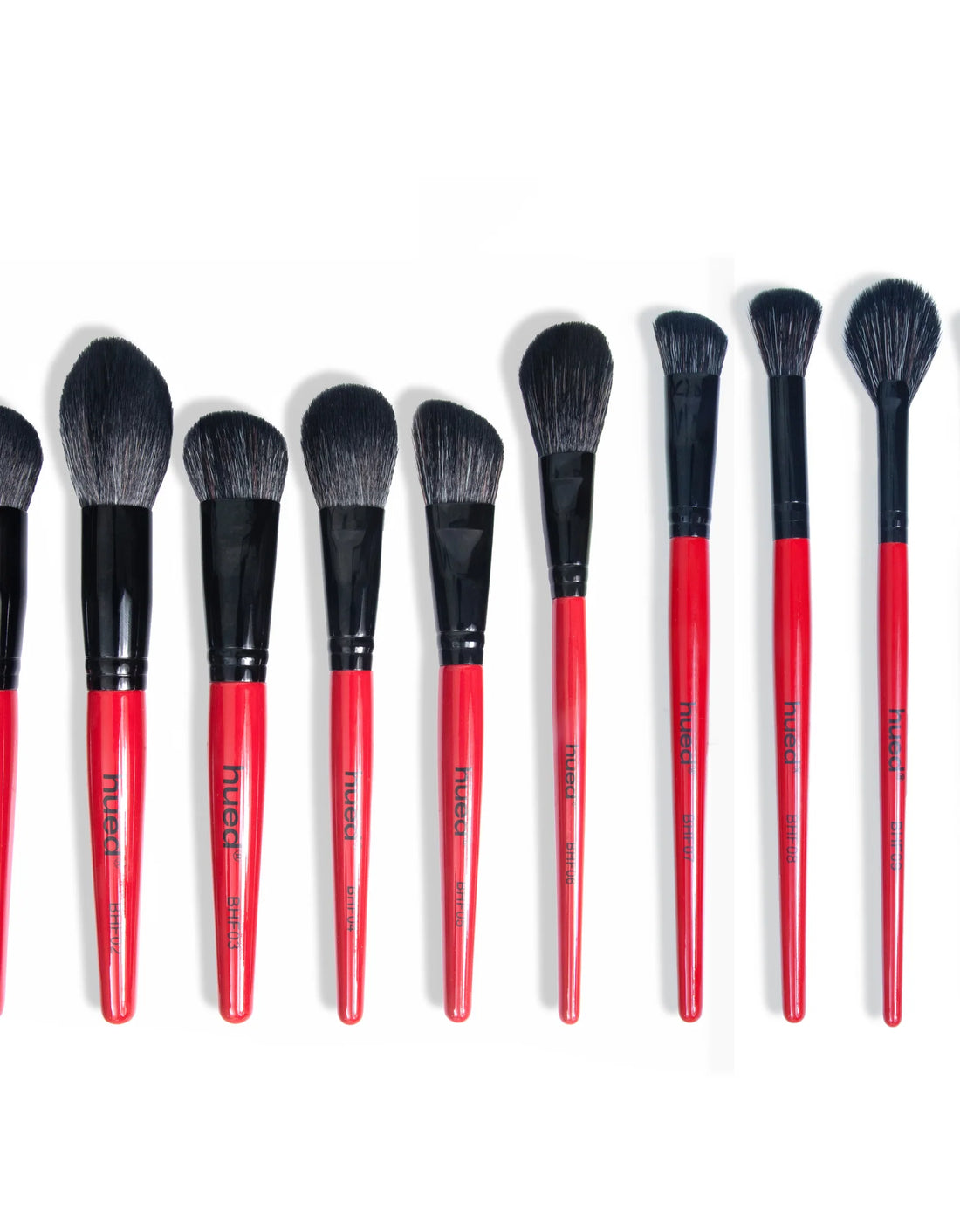 BEAUTILICIOUS Hued Collection Brush Kit (25 Pcs.) + Free Onyx Glam Brush book (Brush folder)