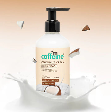 mCaffeine Coconut Cream Body Wash 300ml