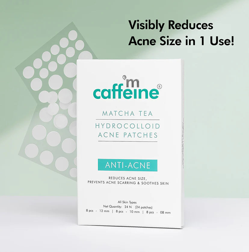 Mcaffeine Matcha Tea Hydrocolloid Acne Patches (24 pcs)