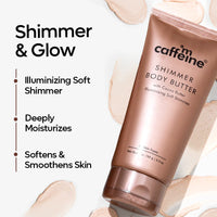 Mcaffine Shimmer Body Butter with Cocoa Butter - 150 g