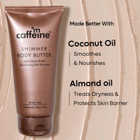 Mcaffine Shimmer Body Butter with Cocoa Butter - 150 g