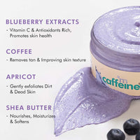 mCaffeine Blueberry Breeze Body Scrub 175g