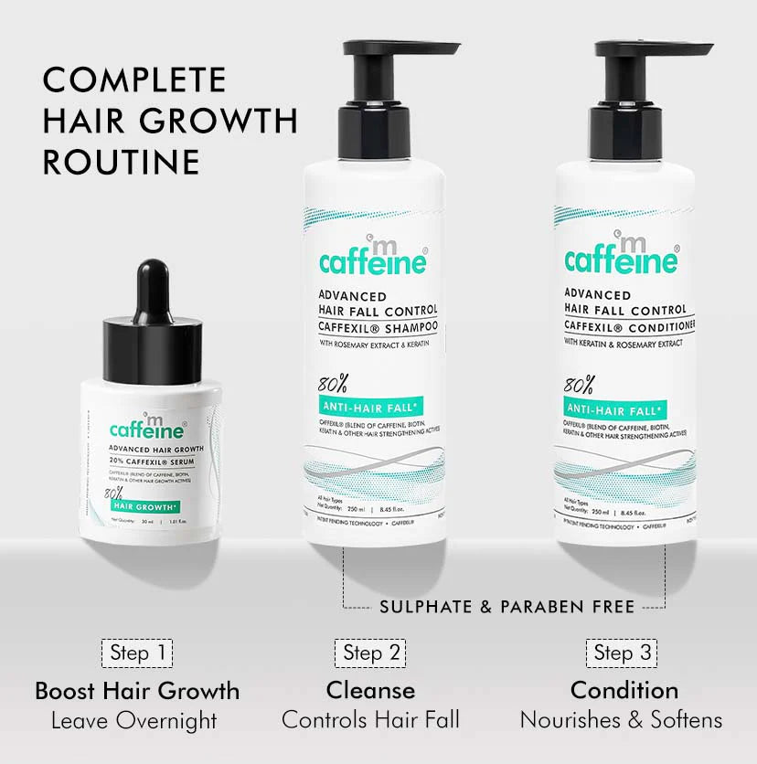 Mcaffeine Advanced Hair Growth 20% Caffexil® Hair Serum with Rosemary 30 ML