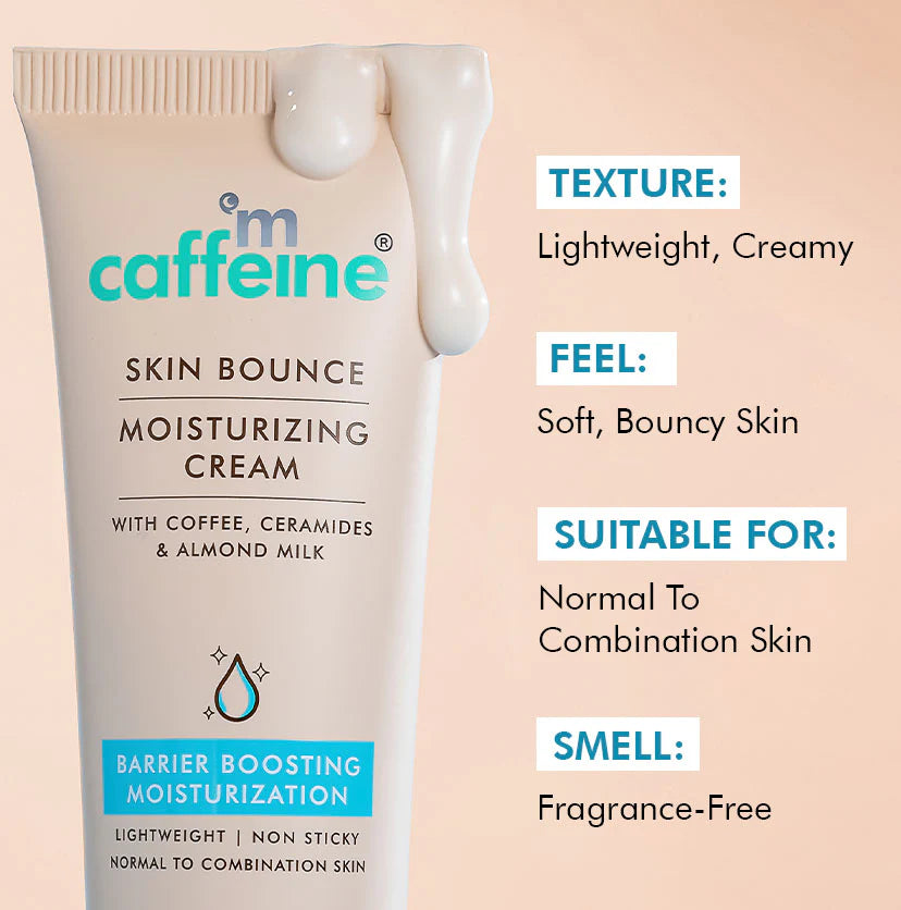 mCaffeine Skin Bounce Moisturizing Cream - Normal to Combination Skin 50ml