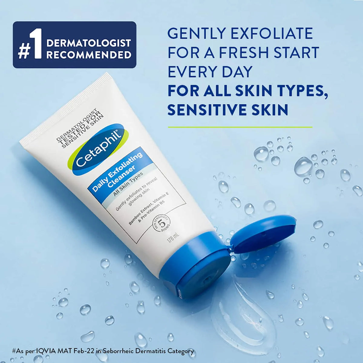Cetaphil Daily Exfoliating Cleanser 178ml