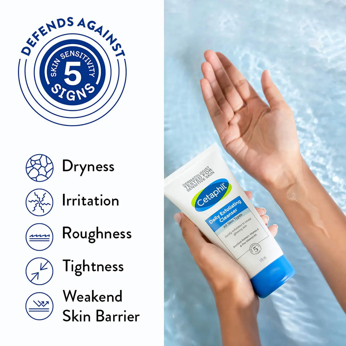 Cetaphil Daily Exfoliating Cleanser 178ml
