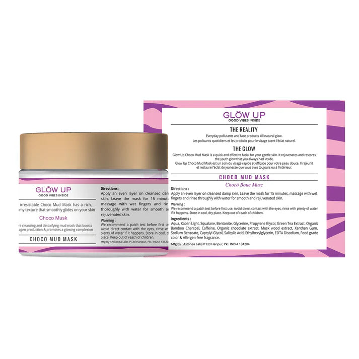 Glowup CHOCO MUD MASK 100g