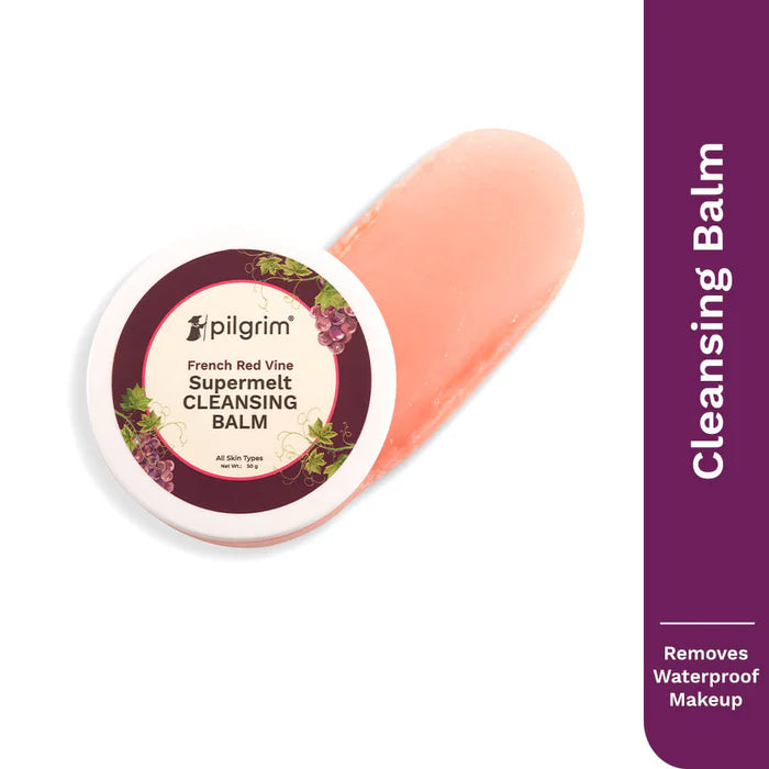 PLIGRIM French Red Vine Supermelt Cleansing Balmm 50g