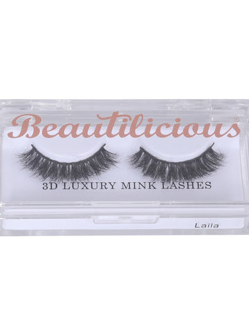 Beautilicious 3D Luxury Mink Lashes Laila