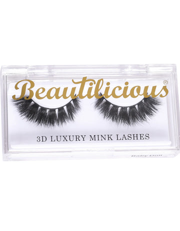 Beautilicious 3D Luxury Mink Lashes Baby Doll