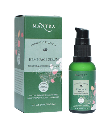 Mantra Hemp Face Serum Almond & Apricot Kernel oil