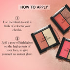 Flicka GLOW N BLOW - Blusher & Highlighter