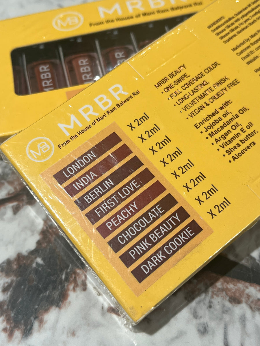 MRBR MINI VELVET MATTE LIQUID LIPSTICK