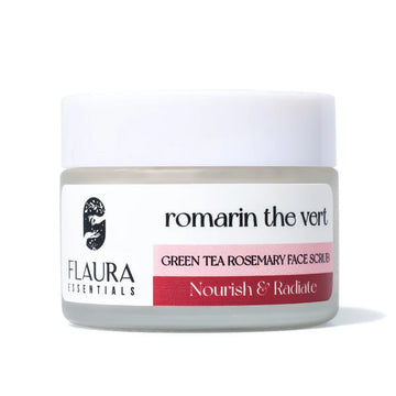 Flaura Essentials Green Tea Rosemary Scrub