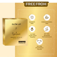 Glowup OPULENCE IMMORTAL FACIAL KIT FOR GOLDEN GLOW