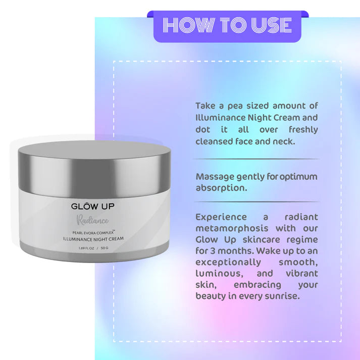 Glowup RADIANCE ILLUMINANCE NIGHT CREAM 50g