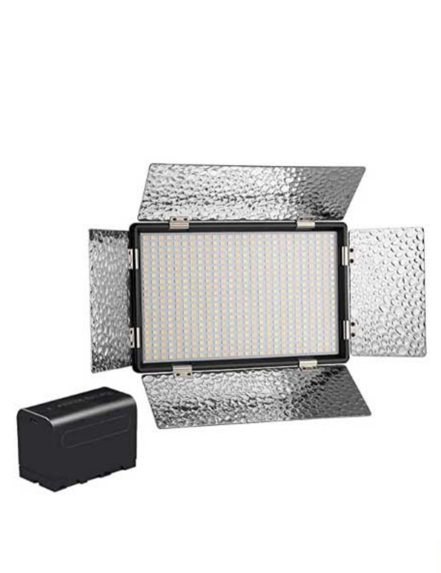 Digitek Professional BI COLOR Led Video Light | 37 Watt |Input Voltage DC-8.4V | Model No LED -D520B