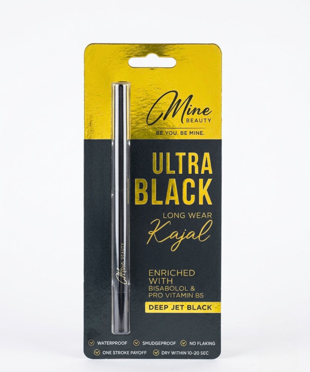 Mine Beauty Ultra Black Long Wear Kajal 0.3g