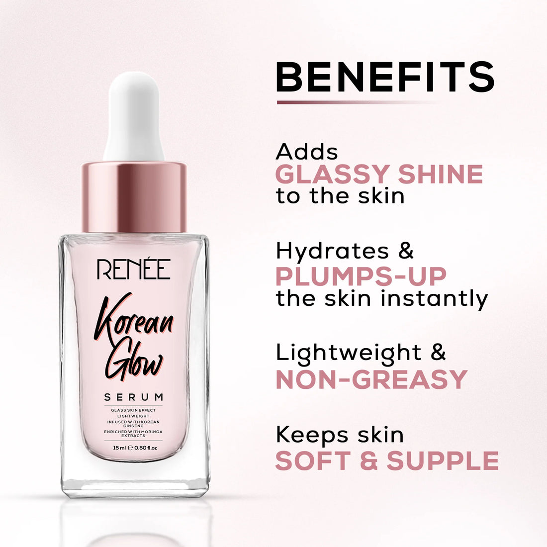 RENEE Korean Glow Serum, 15ml