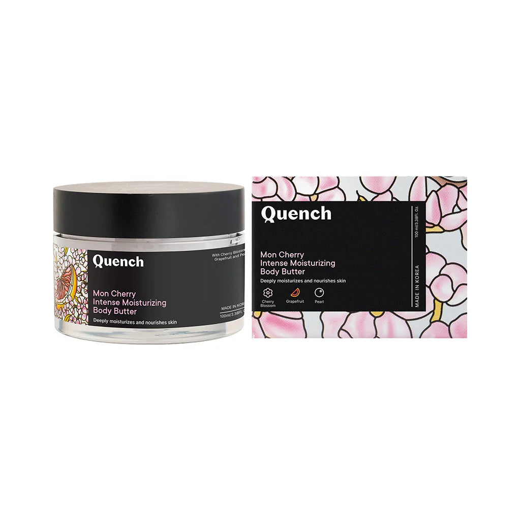 Quench Intense Moisturizing Body Butter with Cherry Blossom Radiance - 100 ML