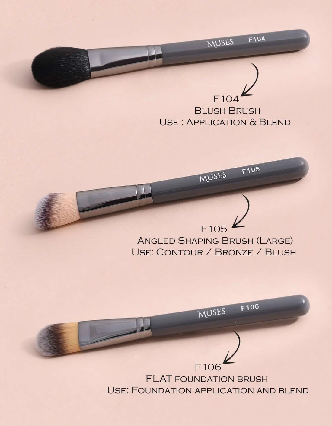 Beautilicious Muses Collection Brush Kit (31 Pcs)