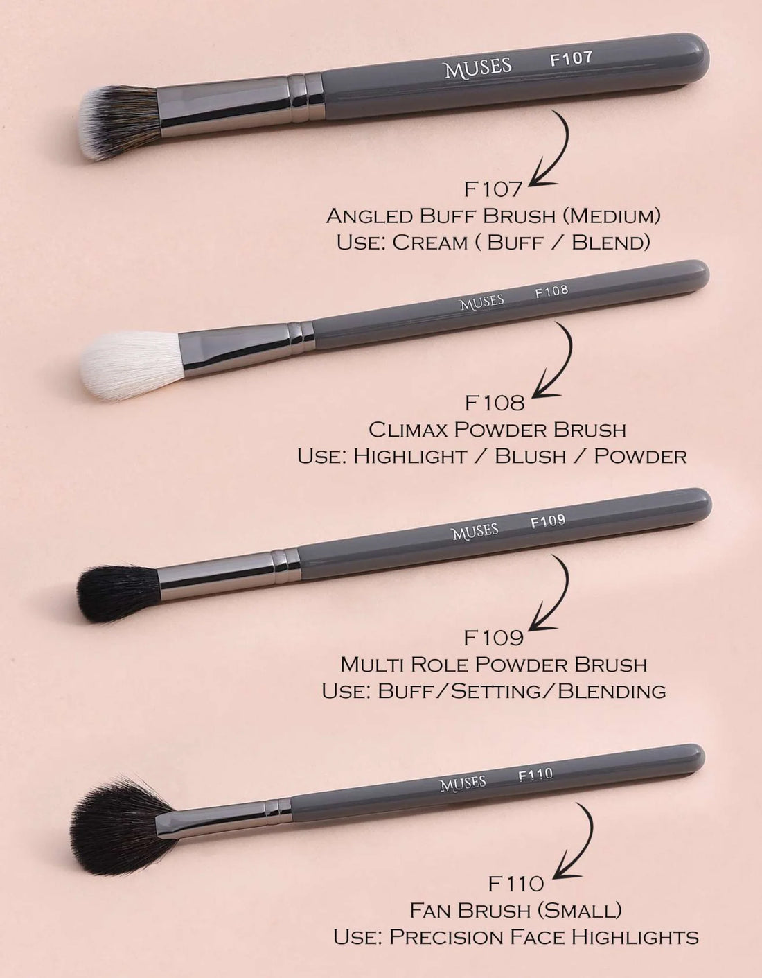 Beautilicious Muses Collection Brush Kit (31 Pcs)