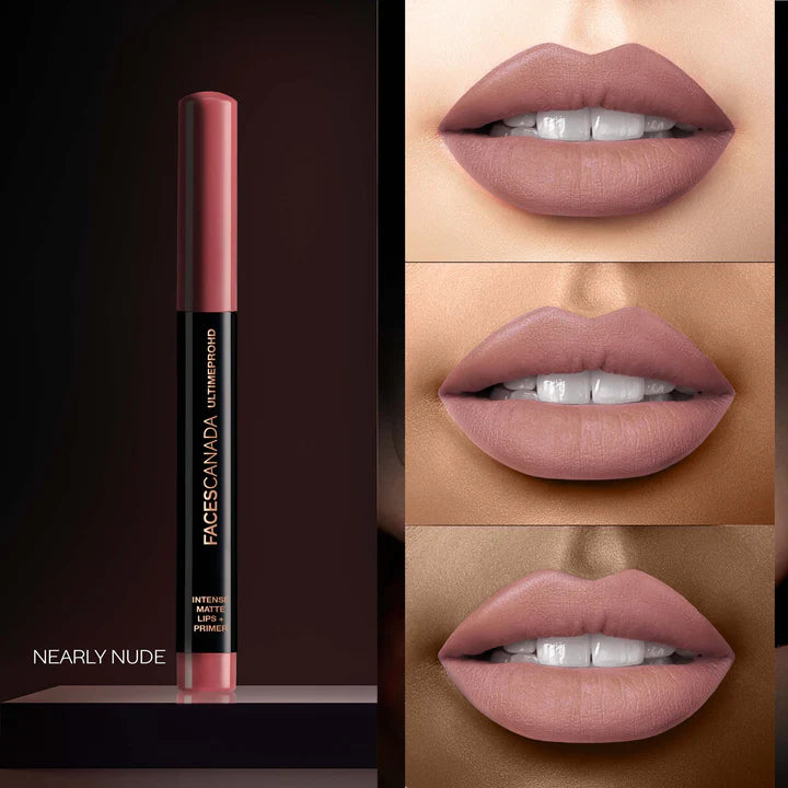 FACES CANADA Ultime Pro HD Intense Matte Lipstick + Primer