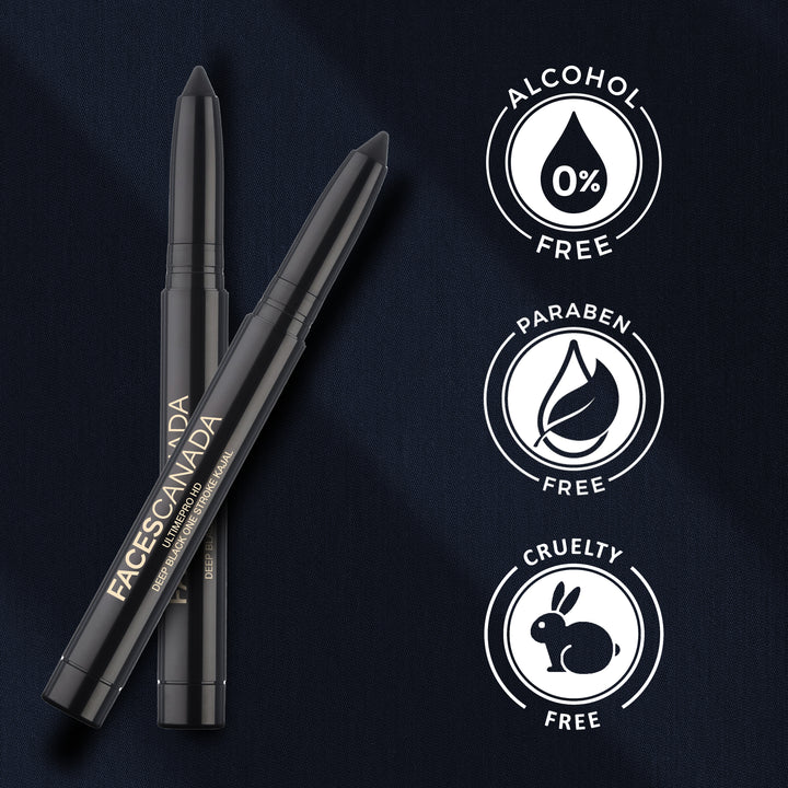 Faces Canada Ultime Pro HD Deep Black One Stroke Kajal 1.4g