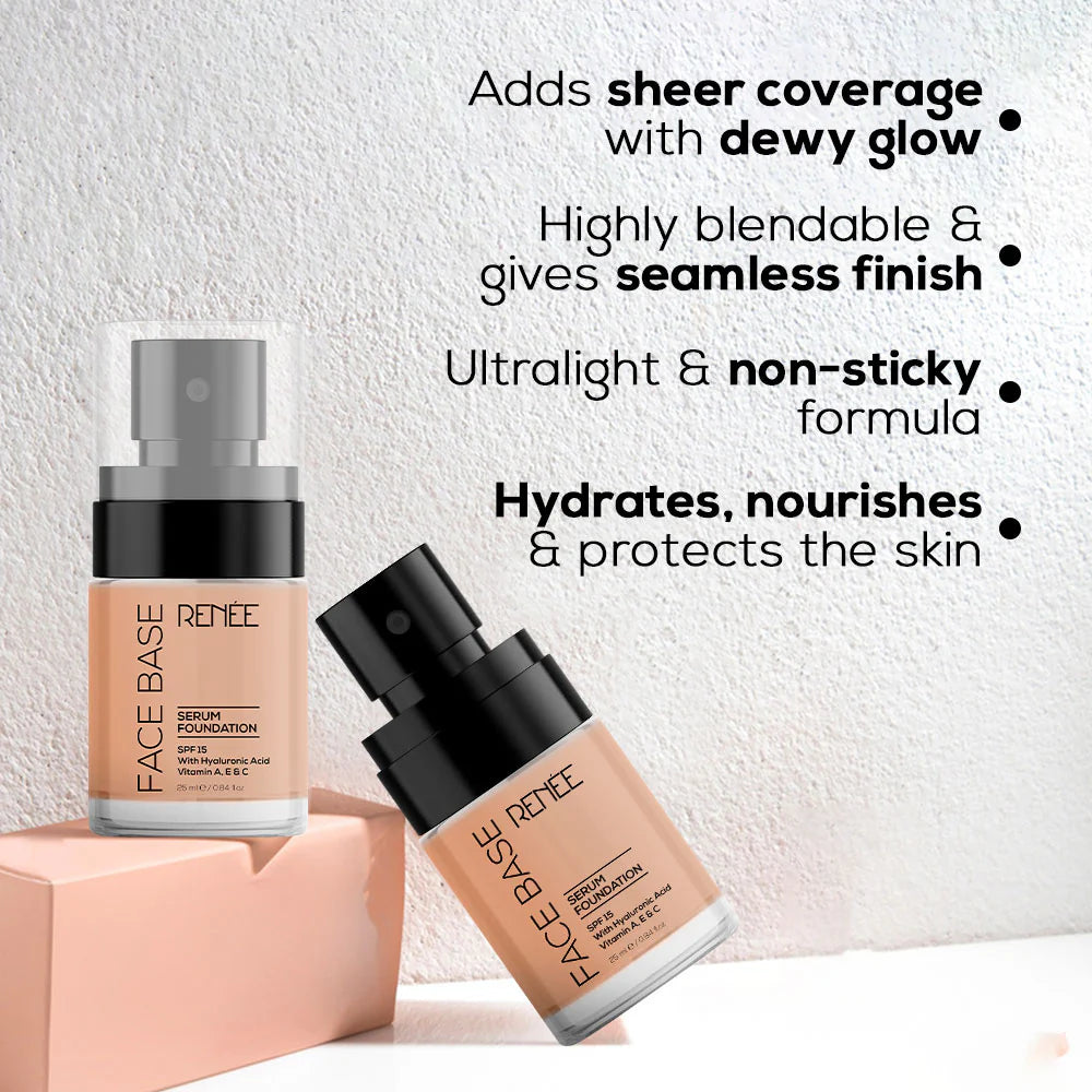 RENEE Face Base Serum Foundation, 25ml