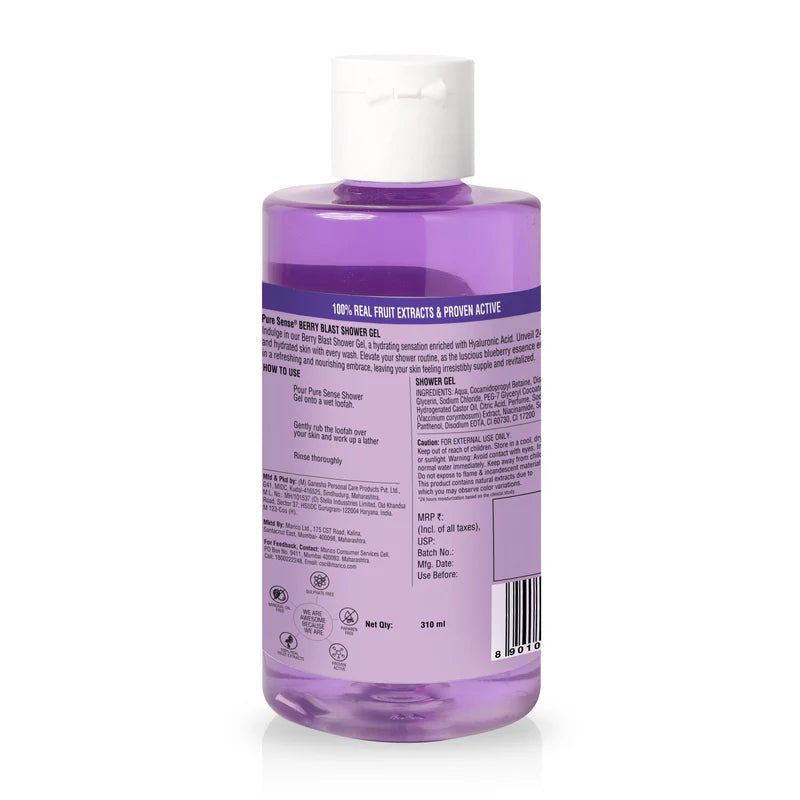 PURE SENSE Berry Blast Shower Gel 310 ml