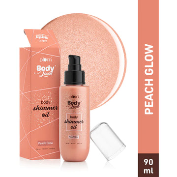 PLUM Body Shimmer Oil - Peach Glow 90ml