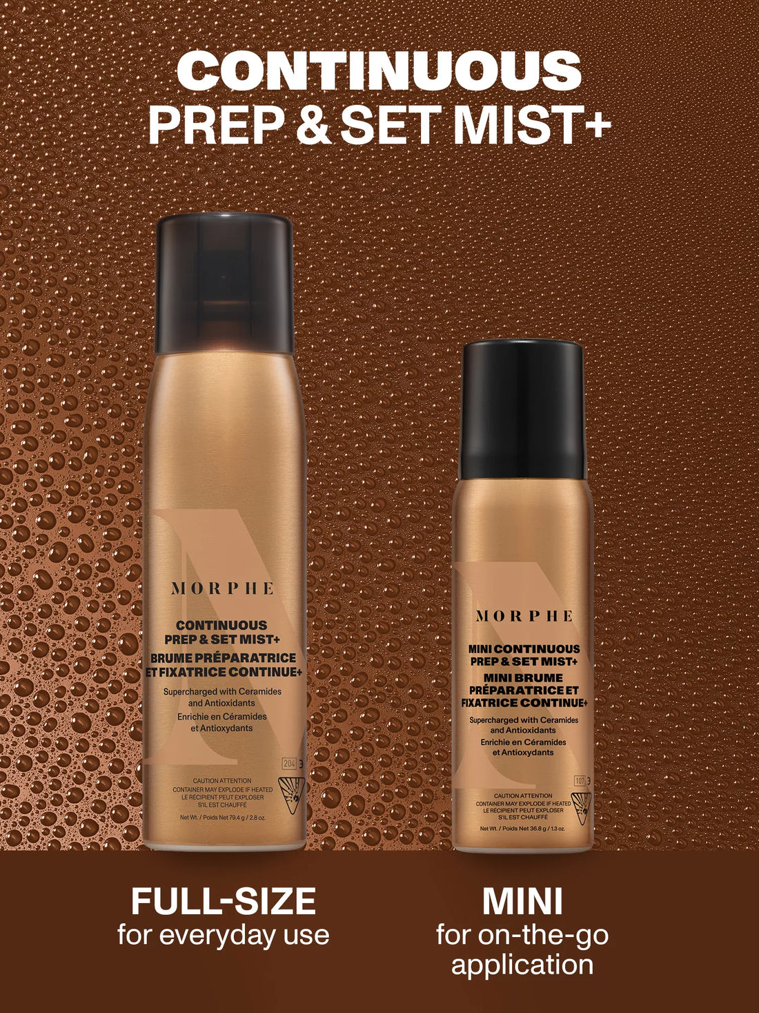 Morphe Continuous Prep and Set Mist+ 79.4g