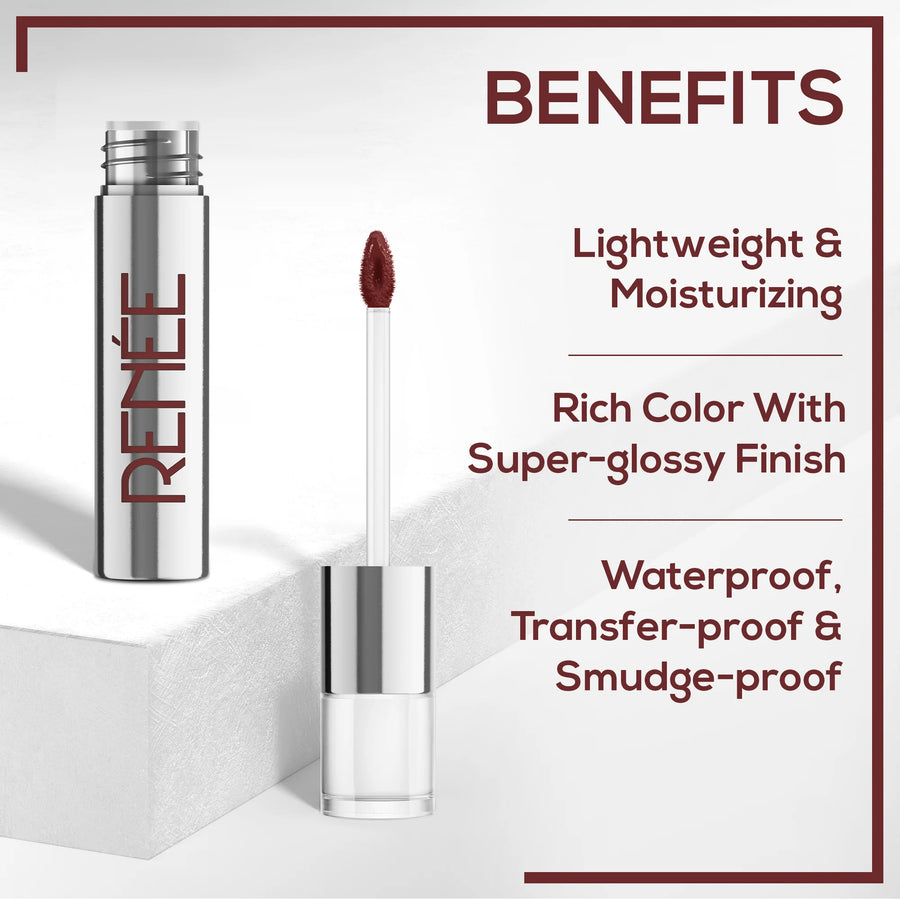RENEE Gloss Stay - Transfer Proof Glossy Liquid Lip Color Alice