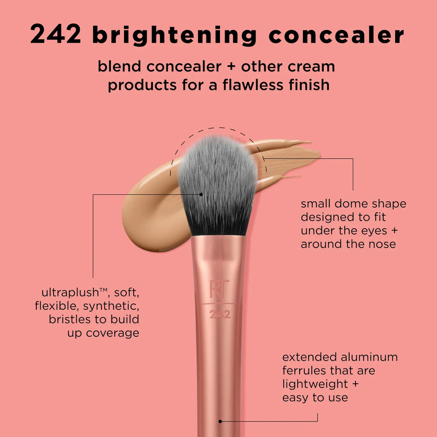 REAL TECHNIQUES Brightening Concealer Makeup Brush 01977