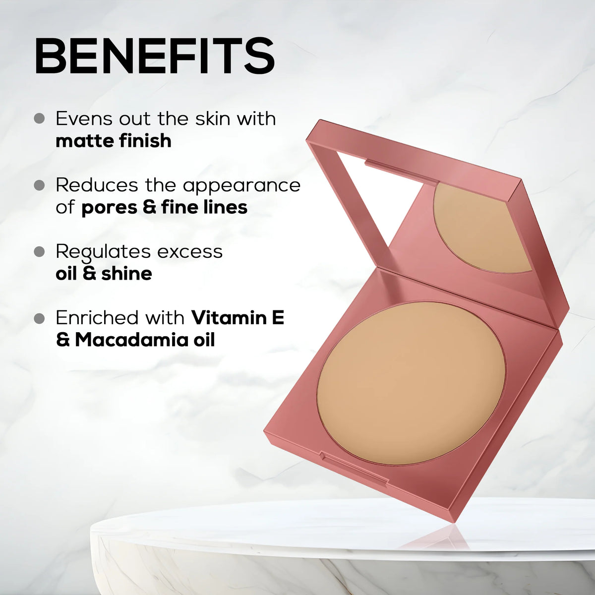 RENEE PRO Power Puff Compact Powder 9gm