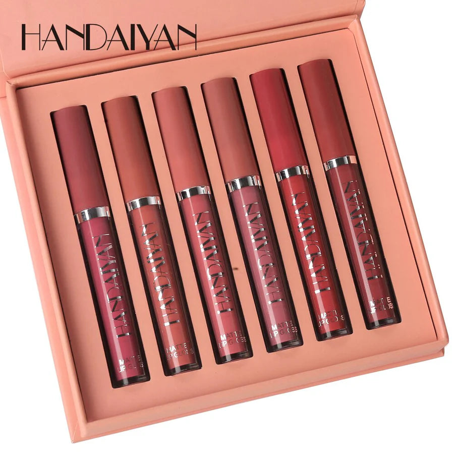 HANDAIYAN Matte Liquid Lipstick Net Wt (6x2.5ml)