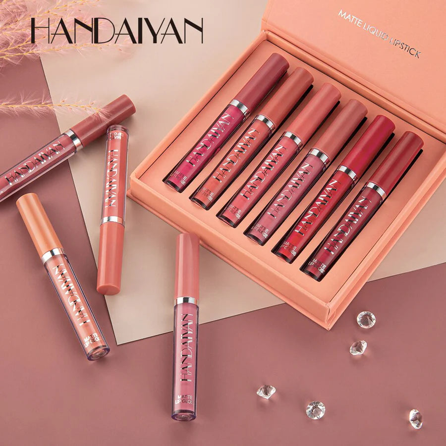 HANDAIYAN Matte Liquid Lipstick Net Wt (6x2.5ml)